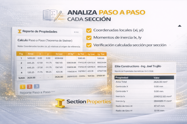 Section Properties – Elite Constructions